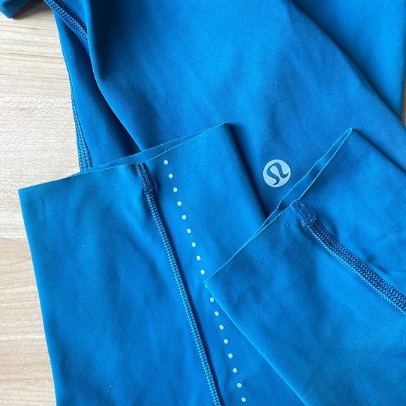 Lululemon fast and free 25” legging dark teal - Picture 14 of 14